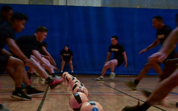 Dodgeball during KATUSA Friendship Week