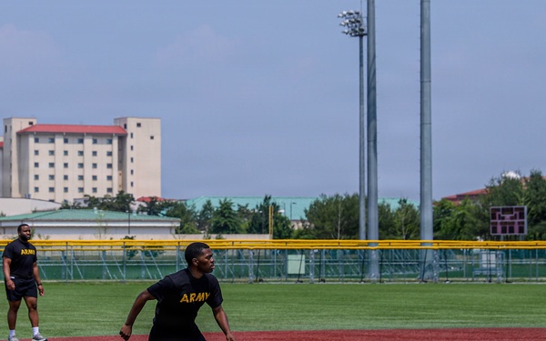 Kickball during KATUSA Friendship Week