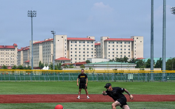 Kickball during KATUSA Friendship Week