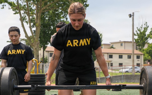 KATUSA Friendship Week Barbell University Competition