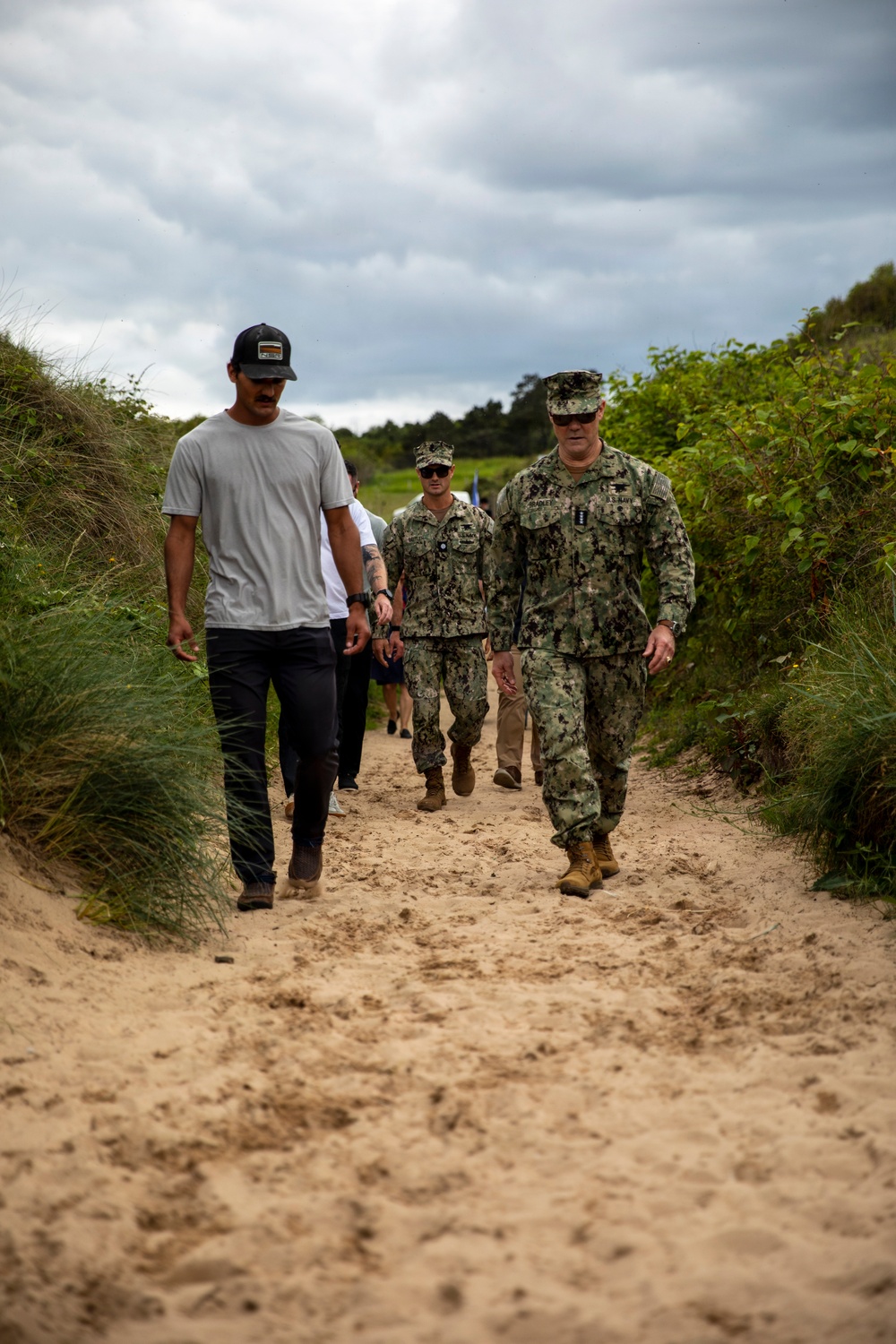 D-Day 82: Admiral Bradley Visits NCDU Monument