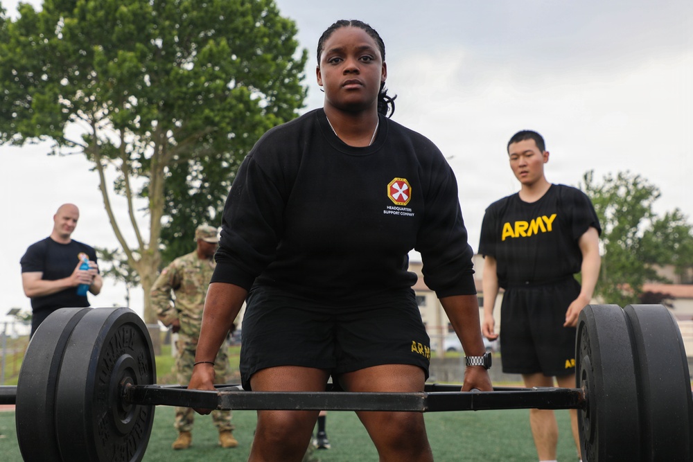 KATUSA Friendship Week Barbell University Competition