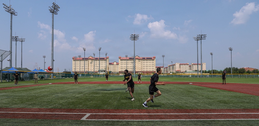 Kickball during KATUSA Friendship Week