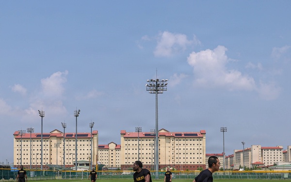 Kickball during KATUSA Friendship Week
