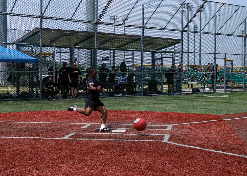 Kickball during KATUSA Friendship Week