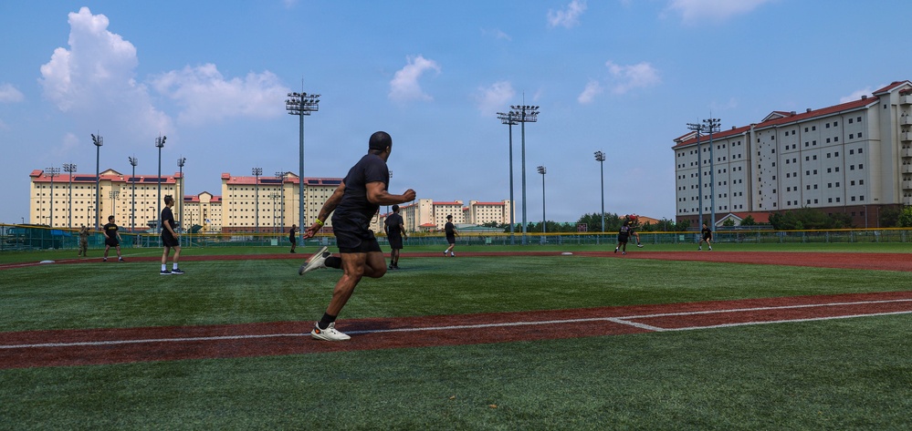 Kickball during KATUSA Friendship Week