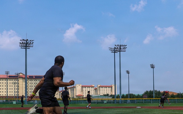Kickball during KATUSA Friendship Week