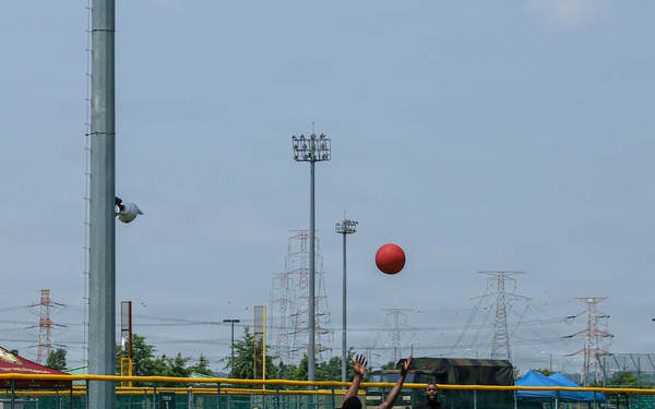 Kickball during KATUSA Friendship Week