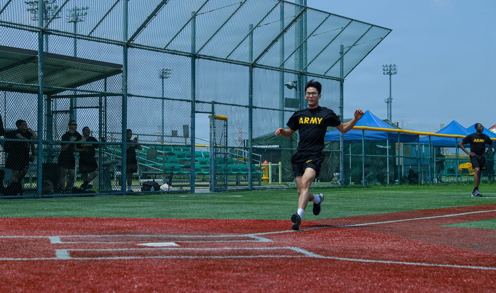 Kickball during KATUSA Friendship Week