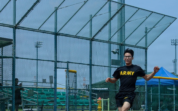 Kickball during KATUSA Friendship Week