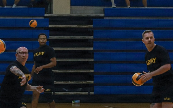 Dodgeball during KATUSA Friendship Week