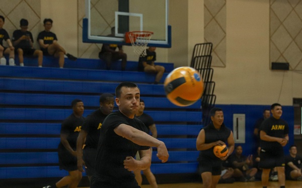 Dodgeball during KATUSA Friendship Week