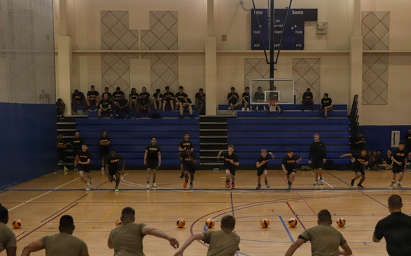 Dodgeball during KATUSA Friendship Week