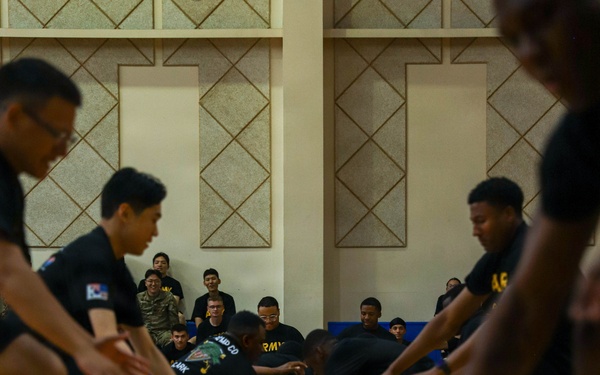 Dodgeball during KATUSA Friendship Week