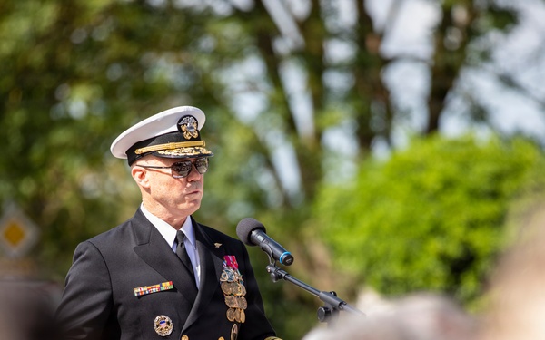 French Resistance Ceremony during D-Day 82