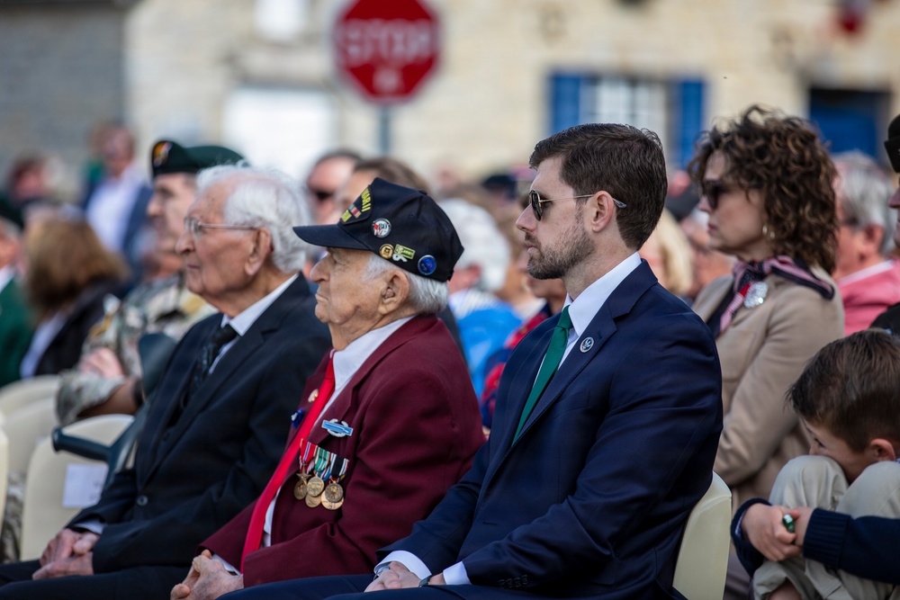 French Resistance Ceremony during D-Day 82