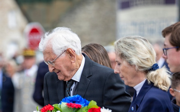 French Resistance Ceremony during D-Day 82
