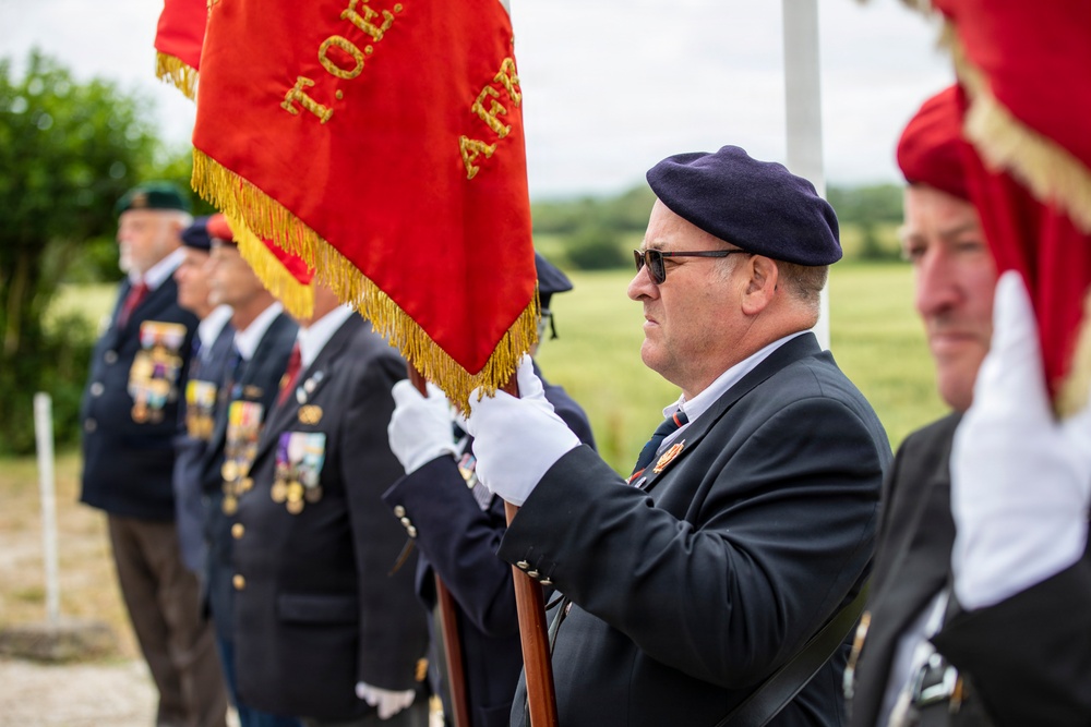 French Resistance Ceremony during D-Day 82
