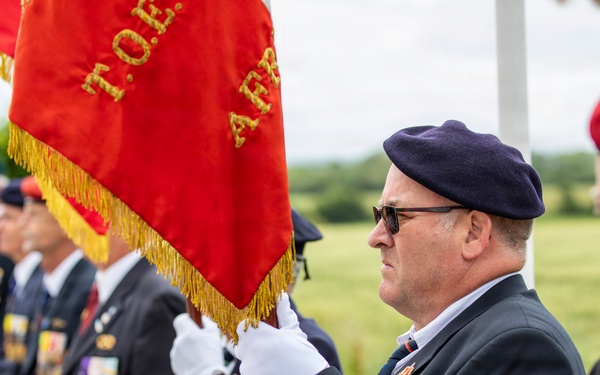 French Resistance Ceremony during D-Day 82
