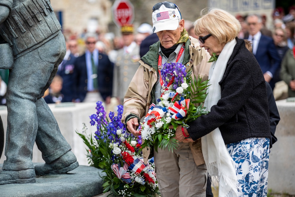 French Resistance Ceremony during D-Day 82