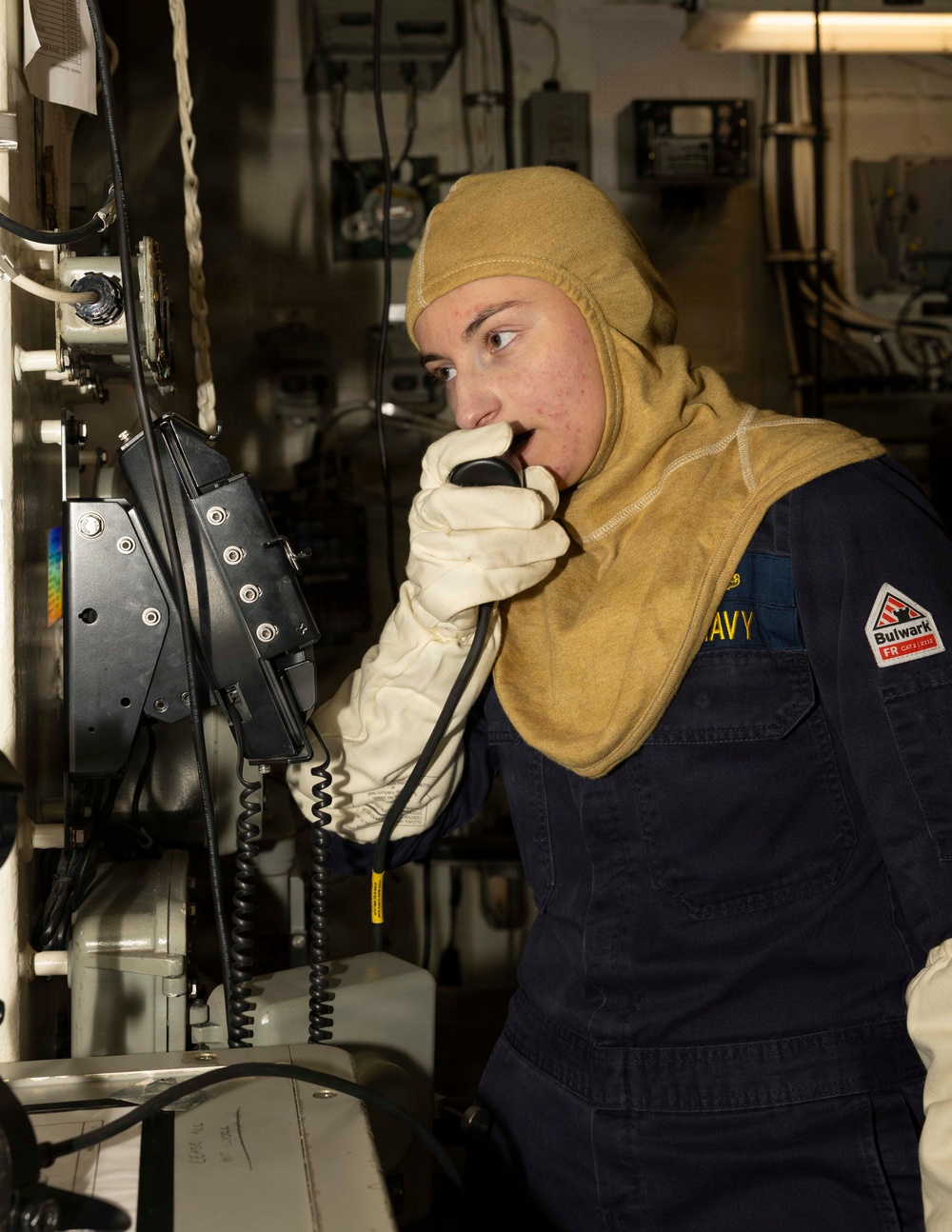 USS Bulkeley (DDG 84) conducts a shipboard firefighting drill in Naval Station Rota, Spain, June 10, 2026