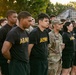 HHC, 207th Military Intelligence Brigade (Theater) conducts historical Army Physical Fitness Test (APFT) during Army Heritage Month