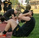 HHC, 207th Military Intelligence Brigade (Theater) conducts historical Army Physical Fitness Test (APFT) during Army Heritage Month