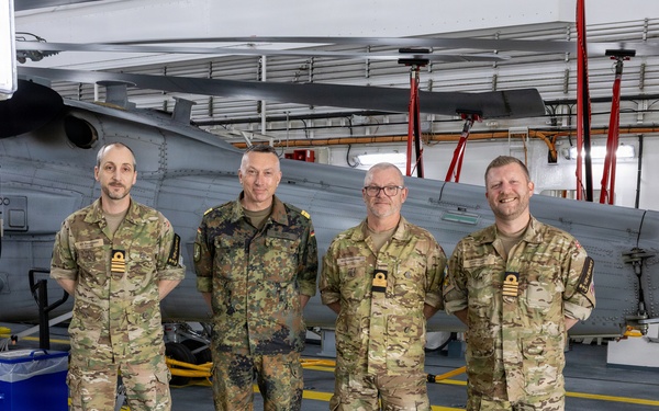 Commander, Task Force Baltic Visits Danish Task Group