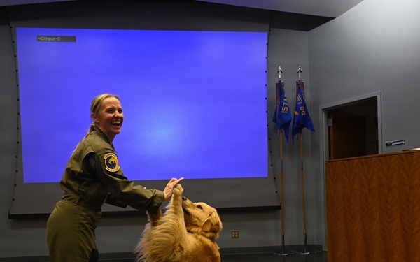 157th Air Refueling Wing Mascot Promotion Ceremony