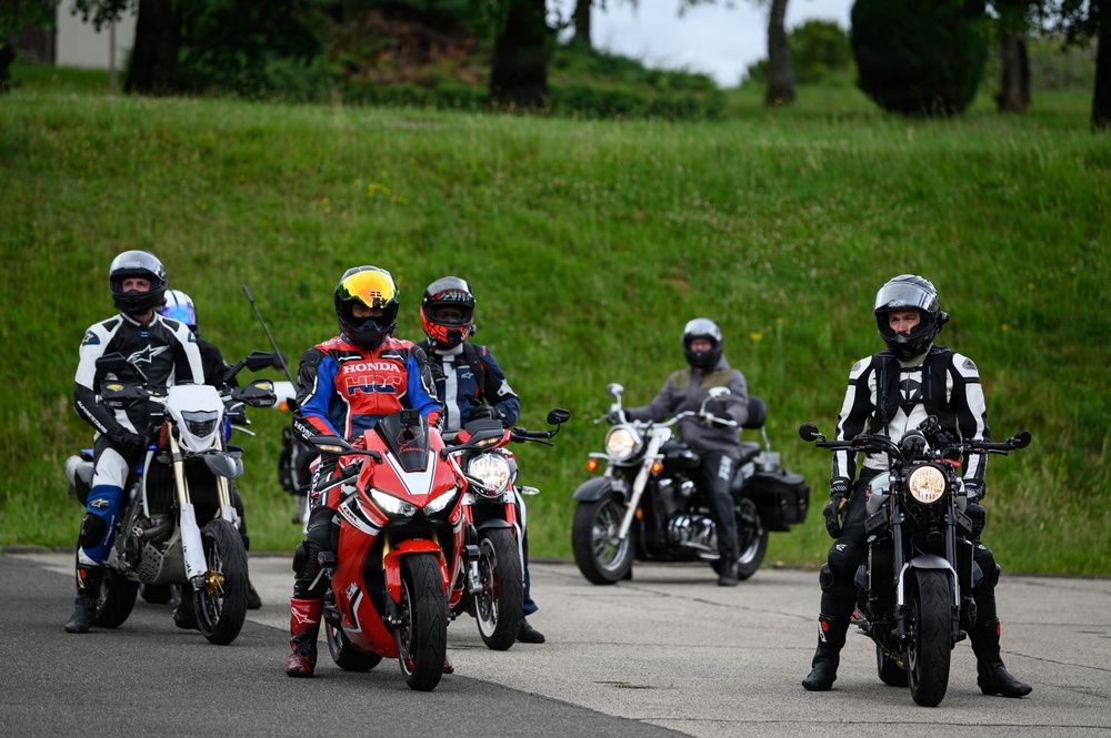 Spangdahlem motorcycle riders reinforce safety culture during Motorcycle Safety Day