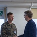 U.S Marines meet with Permanent Secretary of the Ministry of Defense of Estonia