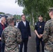 U.S Marines meet with Permanent Secretary of the Ministry of Defense of Estonia