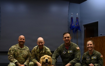 157th Air Refueling Wing Mascot Promotion Ceremony