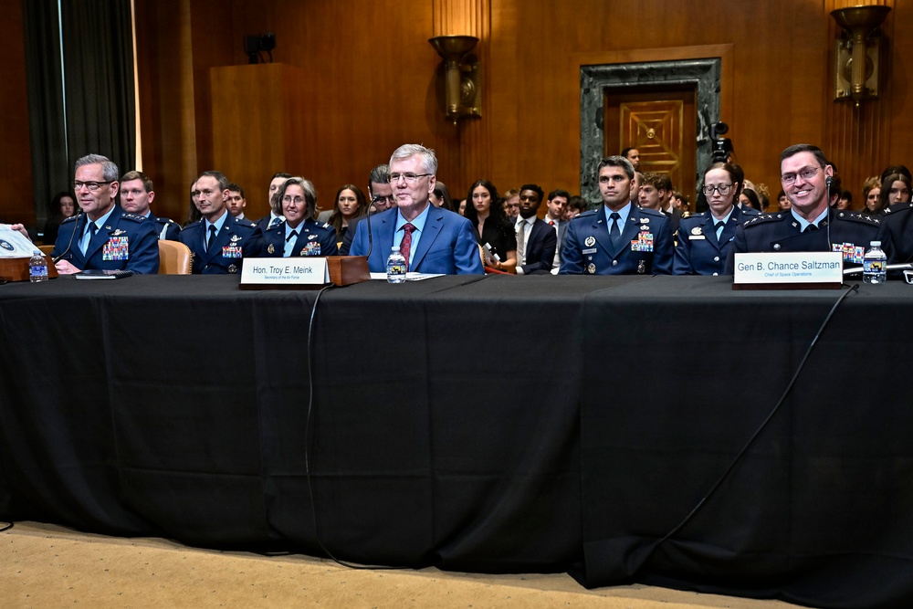 SecAF Meink, CSAF Wilsbach, CSO Saltzman testify to SAC-D