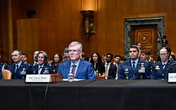 SecAF Meink, CSAF Wilsbach, CSO Saltzman testify to SAC-D
