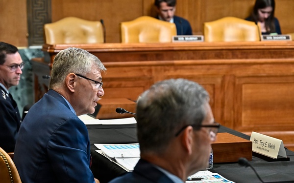 SecAF Meink, CSAF Wilsbach, CSO Saltzman testify to SAC-D