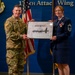 LaRock Presents Lithograph to Carroll