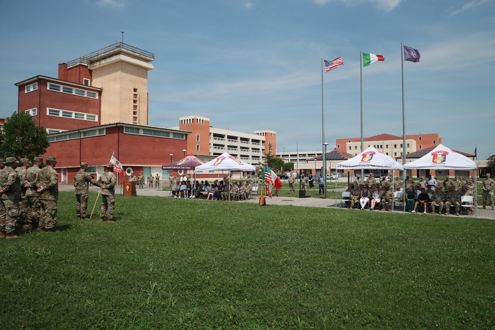Intelligence and Sustainment Company conducts change of responsibility ceremony