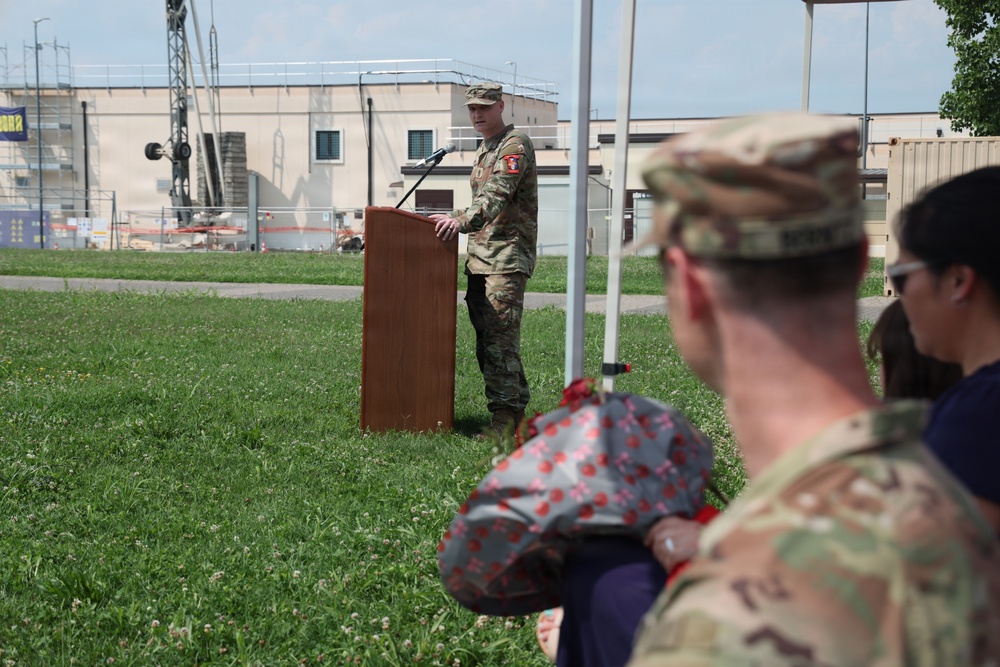 Intelligence and Sustainment Company conducts change of responsibility ceremony