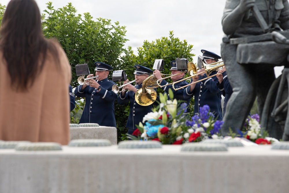 French Resistance Ceremony during D-Day 82