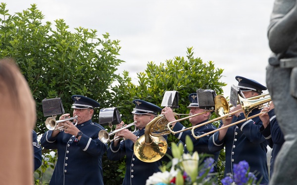 French Resistance Ceremony during D-Day 82