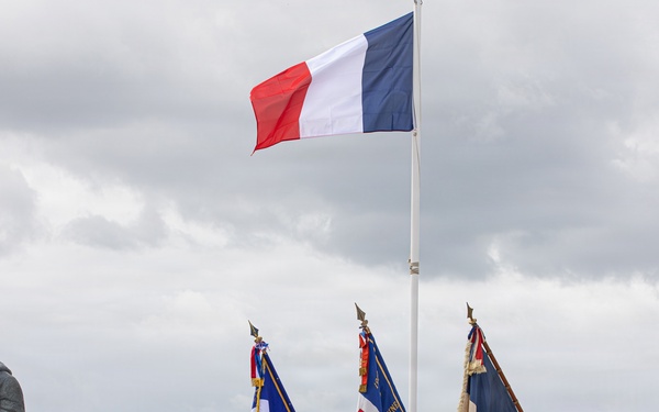 French Resistance Ceremony during D-Day 82