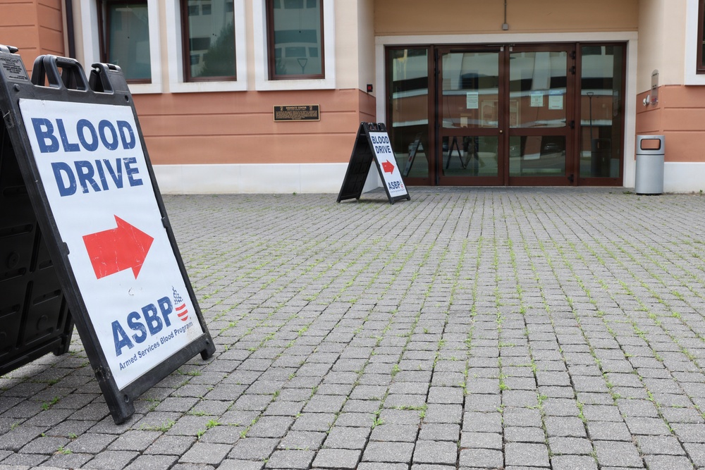 Vicenza military community supports Armed Forces Blood Program blood drive