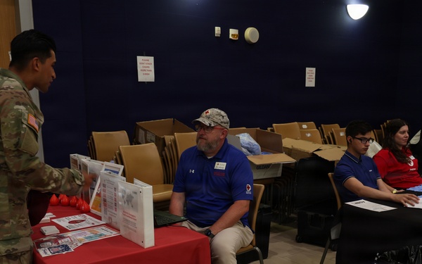 Vicenza military community supports Armed Forces Blood Program blood drive