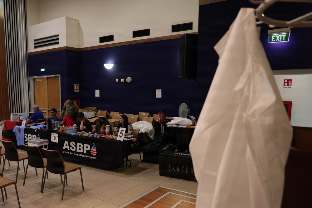 Vicenza military community supports Armed Forces Blood Program blood drive