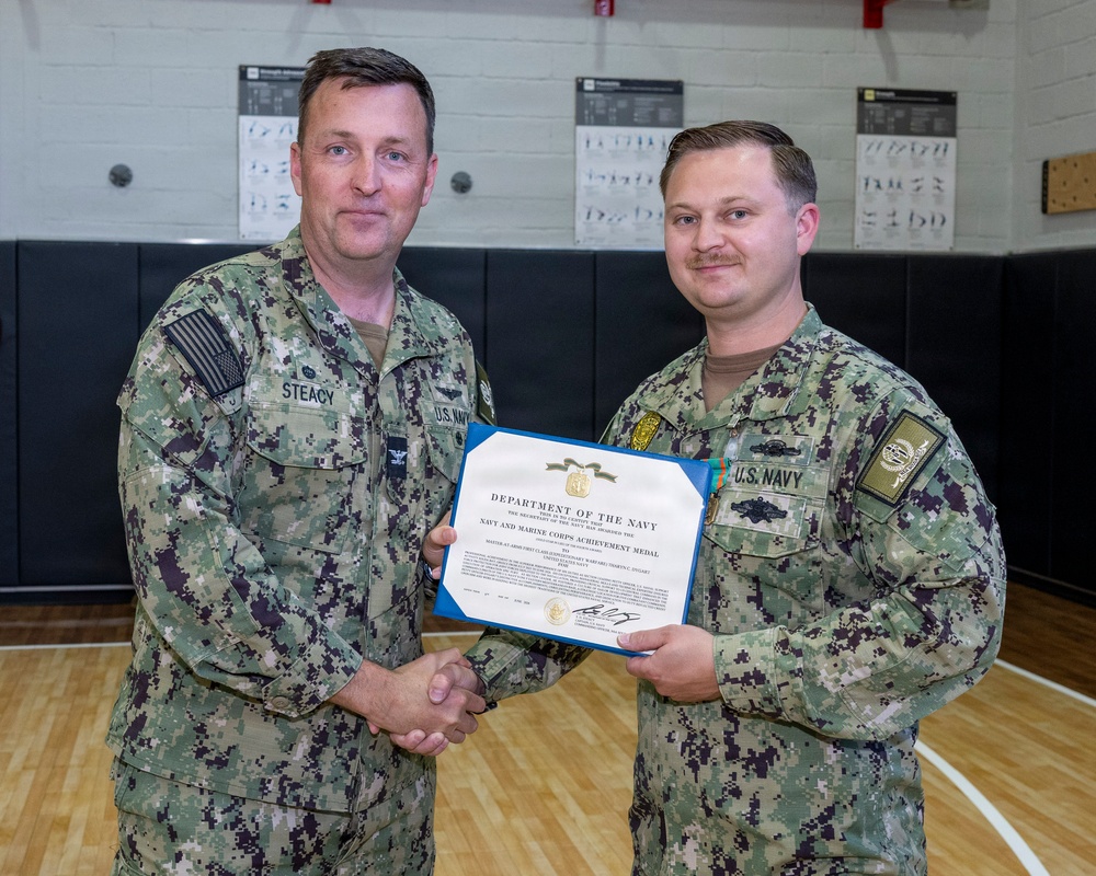 NSA Souda Bay June Awards at Quarters