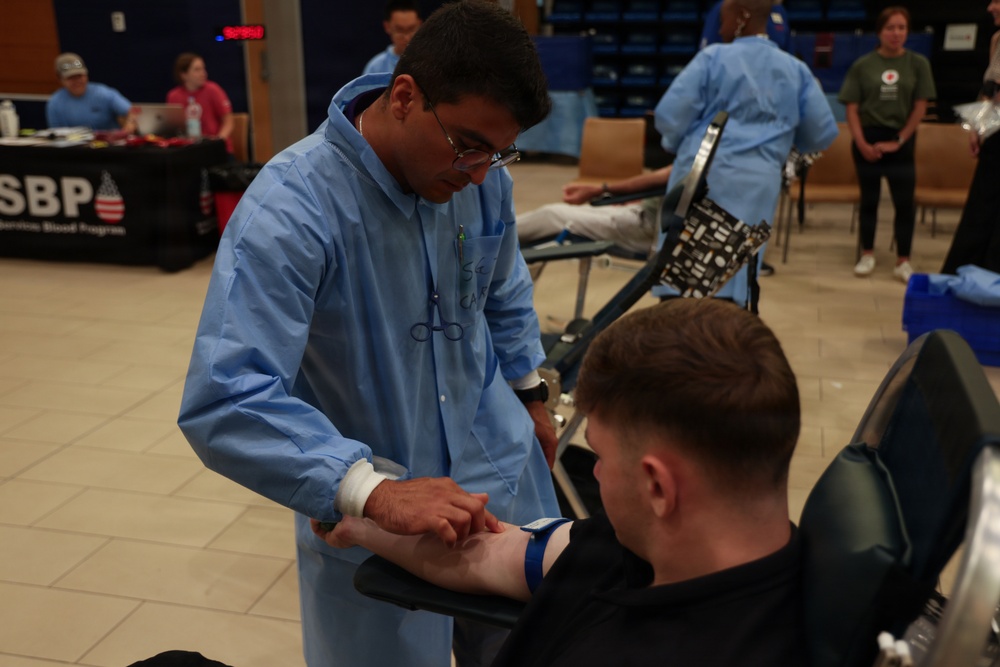Vicenza military community supports Armed Forces Blood Program blood drive