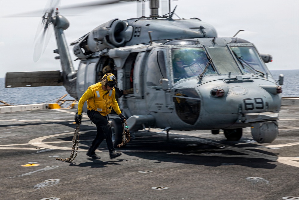 11th MEU, BOXARG Leadership Visit USS Portland