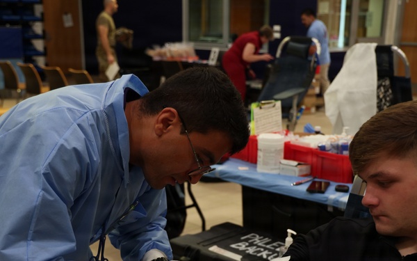 Vicenza military community supports Armed Forces Blood Program blood drive