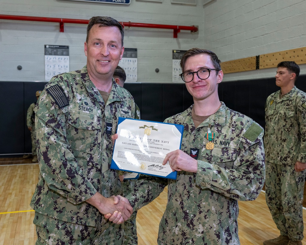 NSA Souda Bay June Awards at Quarters